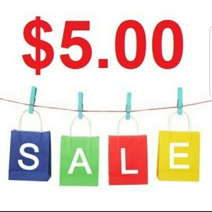 💥$5 Sale Going On Now💥